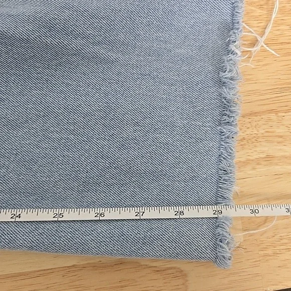 Madewell Baggy Straight Jeans Medium Blue Wash Size 30 Relaxed Fit Denim Casual - Picture 7 of 9